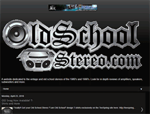 Tablet Screenshot of oldschoolstereo.com